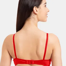 KOMLI Red Solid Non-Wired Non Padded Everyday Bra image 5