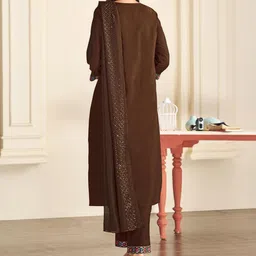 BulBul Women Yoke Design Pure Silk Kurta Sets With Dupatta image 4