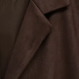 MANGO Suede Finished Fringe Trim Front Open Jacket image 4