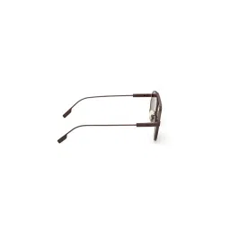 ermenegildo zegna accessories Ermenegildo Zegna Men Metal Brown Frame Brown Lens Square Full Rim Sunglass-Ez0290 53 49E (53) image 5