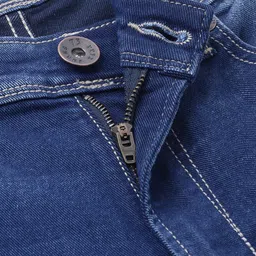 Pepe Jeans Men Blue Boone Holborne Fit Mid-Rise Clean Look Stretchable Jeans image 3