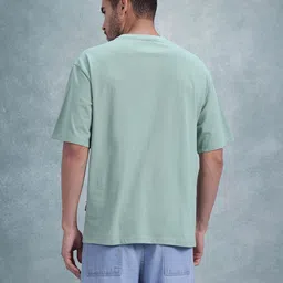 The Roadster Life Co. Pure Cotton Graphic Printed Relaxed Fit T-shirt image 3