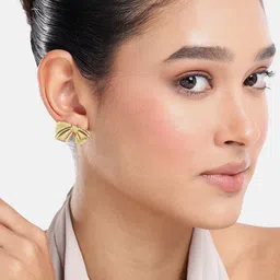 DressBerry Contemporary Bows Studs Earrings-picture-49