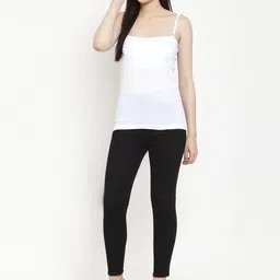 Friskers Women Pack Of 3 Solid Camisoles E-02-03-04-S image 3