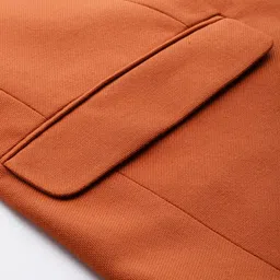 INVICTUS Men Notched Lapel Collar Slim-Fit Textured Blazer image 2