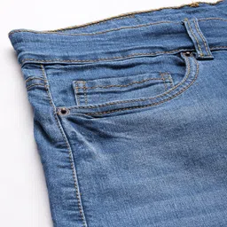 FOREVER 21 Men Heavy Fade Mid-Rise Stretchable Jeans image 4