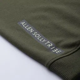 Allen Solly Woman Women Olive Green Pure Cotton Sweatshirt image 4