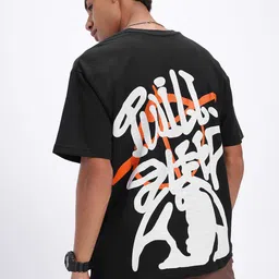 glitchez Mood Ring Threads Printed Oversized Fit T-shirt image 2