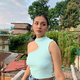 STREET 9 Women Alluring Turquoise Blue Solid Top-picture-29