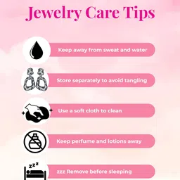 ToniQ Gold-Plated Circular Half Hoop Earrings image 3