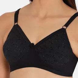 NAIDU HALL Pack Of 3 Full Coverage All Day Comfort Cotton Everyday Bras image 4