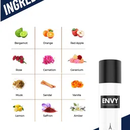 Envy Men Absolute Perfume Deodorant Spray - 115g image 4
