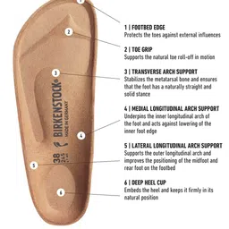 Birkenstock Unisex Brown Arizona Oiled Regular Width Leather Sandals image 3