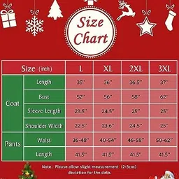 koquena Santa Claus Costume for Men Santa Suit Set 9pcs Velvet Adult Santa Costume Santa Outfit for Christmas Party Cosplay image 4