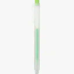 muji Smooth Gel Ink Ballpoint Pen Knock Type 0.5mm Yellow-picture-19