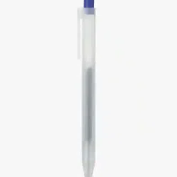 muji Smooth Gel Ink Ballpoint Pen Knock Type 0.5mm Blue-picture-20