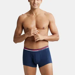 Jockey Men Ultrasoft Cotton Trunk UI22-0105-NAVY image 5
