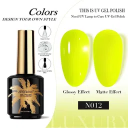 NAILWIND UV & LED Soak Off Long Wearing Gel Nail Polish 15 ml - Shade N012 image 2