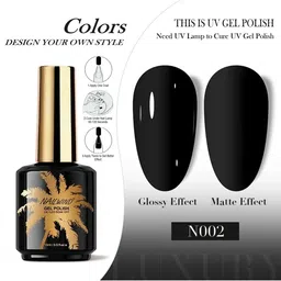 NAILWIND UV & LED Soak Off Long Wearing Gel Nail Polish 15 ml - Shade N002 image 2