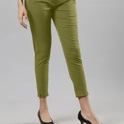 Femmora Women Regular Fit Comfort Chinos Trousers-picture-18