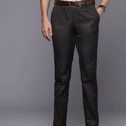 Raymond Men Slim Fit Formal Trousers-image-97