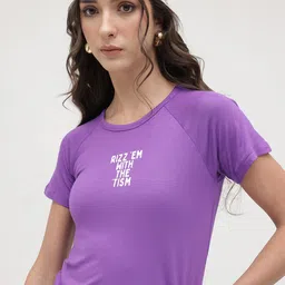 The Roadster Lifestyle Co. Typography Print Bamboo Tank Crop Top-picture-19