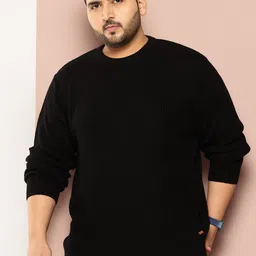 Sztori Plus Size Ribbed Pullover image 5