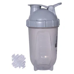 GHC Nutrigize Smart Classic Leakproof Protein Shaker Bottle,  Grey  500 ml  image 2