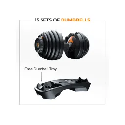 Flexnest Adjustable Dumbbells Designed-in-Germany, Home Workout, Gym Exercise, 2.5-24kg (1 Piece) image 5