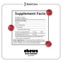 Bold Care Love Gummies with Pure, High Quality Ashwagandha Extract image 5