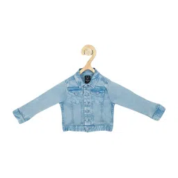 Allen Solly Junior Blue Regular Fit Jacket image 1
