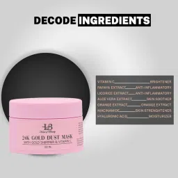 House Of Beauty 24K Gold Dust Face Mask image 5