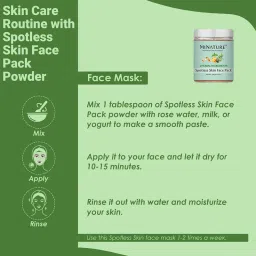 MINATURE Spotless Skin Face Pack Powder image 5