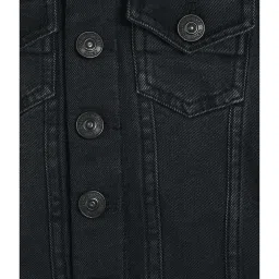 Allen Solly Junior Black Cotton Jacket image 3