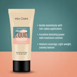 Miss Claire Prestige Liquid Foundation Natural Coverage image 5
