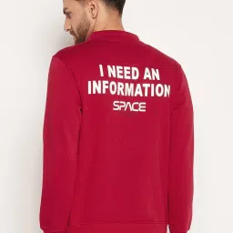 Duke Cranberry Regular Fit Printed SweatShirt image 2