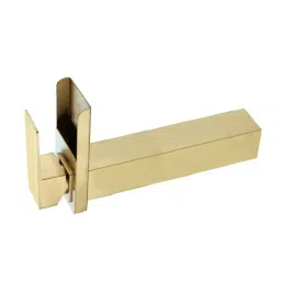 Gravity CHM 304.8 mm (12 Inch) Gold Finish Deck Mount Waterfall Basin Mixer image 2