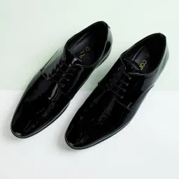 Code by Lifestyle Men's Black Derby Shoes-picture-42