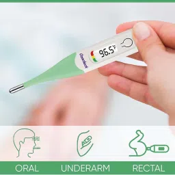 Ozocheck Digital Thermometer with Flexible Tip (White) image 3
