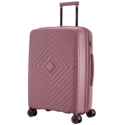 Nasher Miles Antwerp Hard-Sided Polypropylene Check-in Luggage Pink 24 inch |65cm Trolley Bag-picture-38