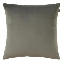 GM Valentina Grey Viscose Medium-Sized Zipped Cushion Cover - Single Piece image 3