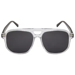 Ted Smith Black Square Polarized Unisex Sunglasses image 2