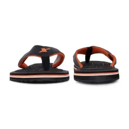 Sparx Men's Black Flip Flops image 5