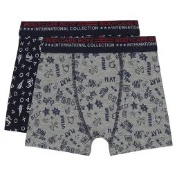 Bodycare Kids Assorted Printed Trunks (Pack Of 2) image 1