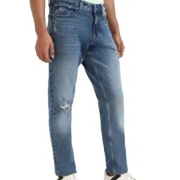 Tommy Hilfiger Mens Blue Regular Fit Jeans-picture-22