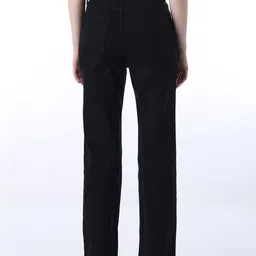 ONLY Women Straight Fit High-Rise Stretchable Jeans image 4