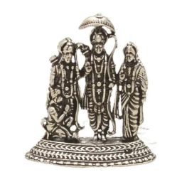 Sri Jagdamba Pearls 0.8 Silver Ram Pariwar Divine Idol - 8 gm-picture-17