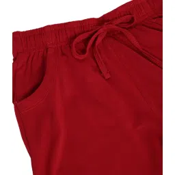 Sweet Dreams Kids Soft Pink & Red Embellished T-Shirt with Capris image 5