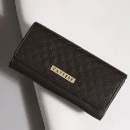 Caprese Medium Dark Brown Wallet-image-63