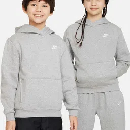 Nike Sportswear Club Fleece Older Kids' Pullover Hoodie-image-4